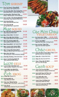 Biển Hẹn Seafood Lẩu menu