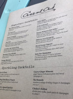 Over And Out menu