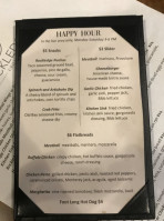 Rockledge Grille menu