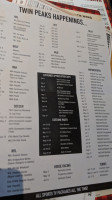 Twin Peaks menu