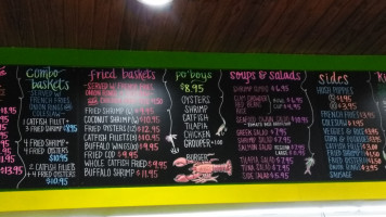 Fish N' Tails Oyster menu