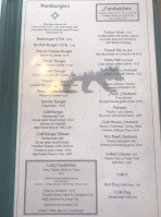 Elderberry Inn menu
