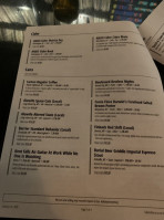 Bierwax menu