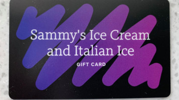 Sammy's Ice Cream And Italian Ice food