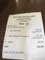 Tito's Gyros And Roscoe's Catfish And Barbeque menu