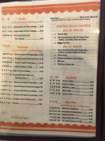 Wong Kee Bbq And Peking Duck menu