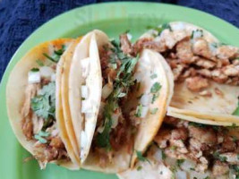 Tacos La Morenita food