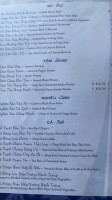 Vung Tau Ii menu