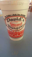 David's Burgers food