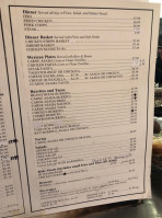 Yellow Basket menu