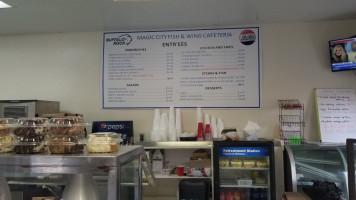 Magic City Grill Fish And Wing Cafeteria food