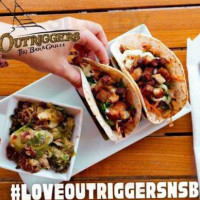 Outriggers Tiki Grille food