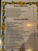 Limoncello South menu