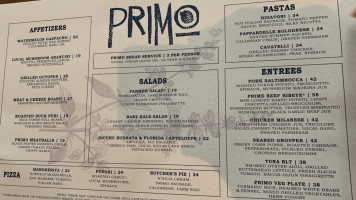 Primo menu