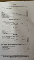 Tadich Grill menu