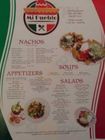 Habanero's Mexican Grill menu