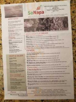 Sonapa Grille New Smyrna Beach menu