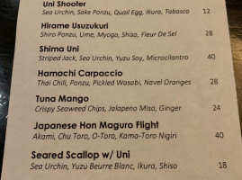 Soto menu