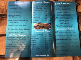 Black Nile Seafood Soul Food menu
