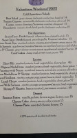 Skyline Kitchen Vine menu