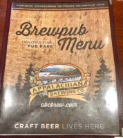 Appalachian Brewing Company Mechanicsburg menu