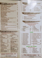 Ichiban Holmdel Japanese menu