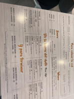 Aji Ceviche menu