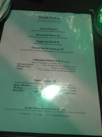 Porco Lounge Tiki Room menu