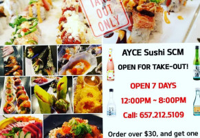 Ayce Sushi Hb food