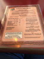 Arizona Bbq Shack menu