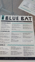 Blue Bat Kitchen Tequilaria menu