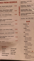 Chicago Diplomat Cafe menu