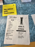 Adel's Gyros Pub Grill menu