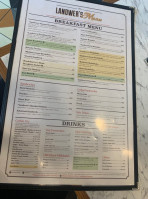 Cafe Landwer Beacon Street menu
