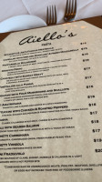 The Italian Kitchen And Wine menu