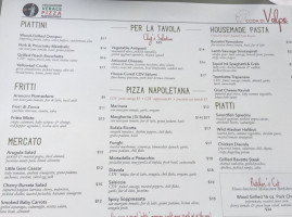 Coda Di Volpe menu