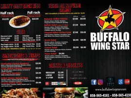 Buffalo Wing Star food