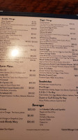 Pearl Dive Oyster Palace menu