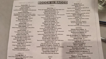Bocca Di Bacco food