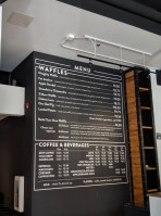 Black Coffee And Waffle menu