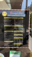 Yammy's Café Deli menu