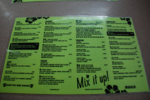 Kona Mix Plate menu