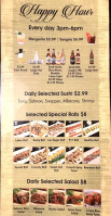 Aki Sushi Bar Bai Plu Thai Restaurant menu