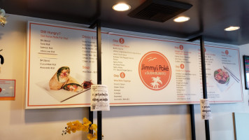 Jimmy's Poke Sushi Burrito inside