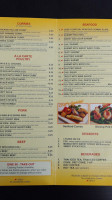 Thai Bbq Seafood menu