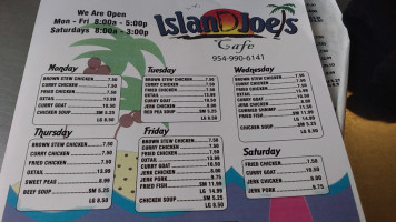 Island Joe's Cafe inside