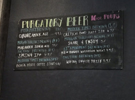 Purgatory Whiskey Craft Beer food