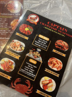 Captain Crawfish menu