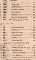 Henry's Taiwan Kitchen menu