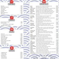 Hara Sushi Inc menu